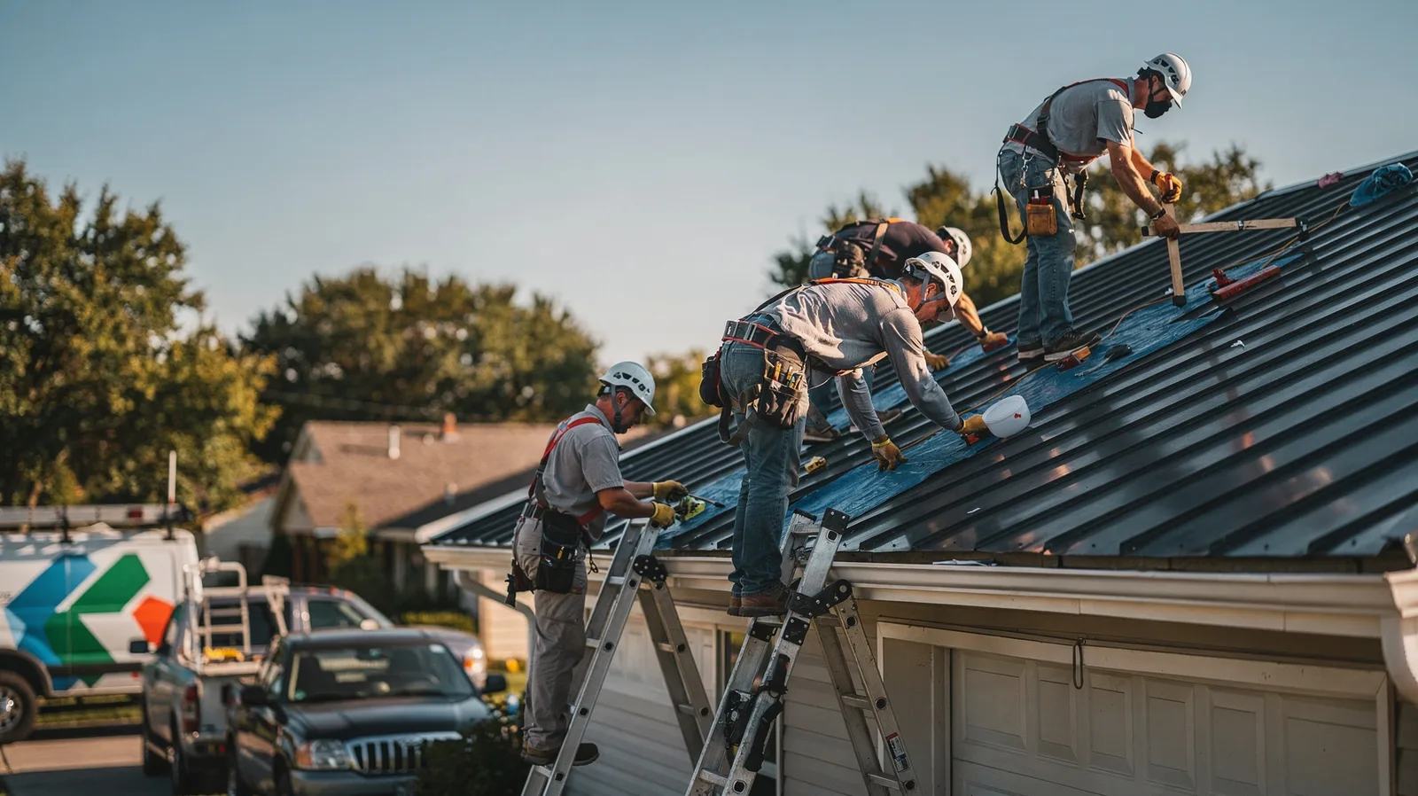 Metal Roof Installation in La Fontaine, IN near me